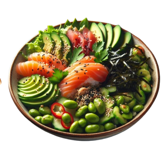 Zen Sashimi Salad